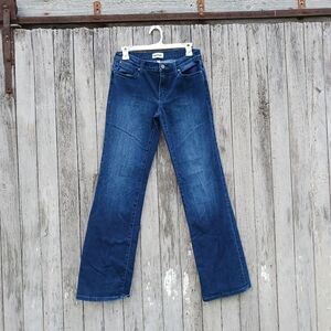 Meritage Claremont Low Rise Boocut Jeans Stretch Womens Sz 28 Darkwash‎